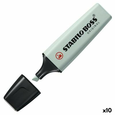 Markering Stabilo Nature Colors Zachtgroen (10 Stuks)