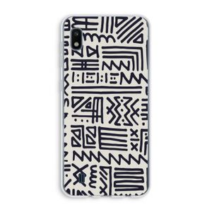 Marrakech print: Samsung Galaxy A10 Transparant Hoesje