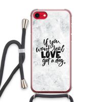 Partner in crime: iPhone SE 2020 Transparant Hoesje met koord