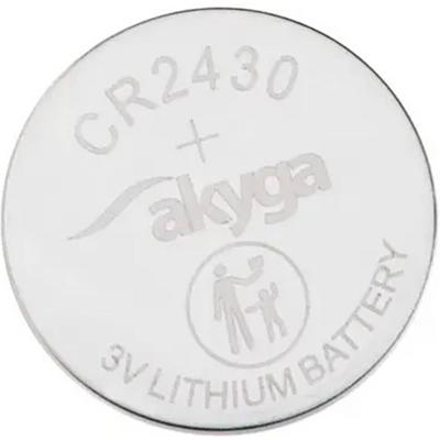 Akyga Knoopcel CR2430 3 V 1 stuk(s) 280 mAh Li-MnO2 CR2430