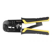 DeLOCK universal crimpingtool with wire stripper 90505 krimptang (zwart)