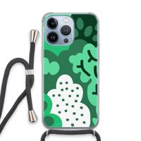 Bushes: iPhone 13 Pro Transparant Hoesje met koord