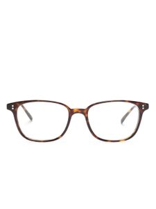 Oliver Peoples lunettes de vue à monture carrée Maslon - Marron