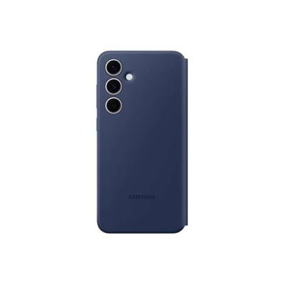Galaxy S24 FE Smart View Case met Kaarthouder Blauw