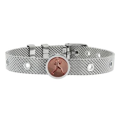 Talent Jewels TJA-1-19-02-1-215 Zilverkleurig Heren armband