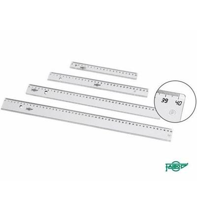 Liniaal Faibo Transparant 30 cm (20 Stuks)