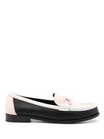 Ferragamo mocassins Gancini en cuir - Noir