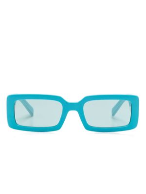 Dolce & Gabbana Eyewear lunettes de soleil à monture rectangulaire - Bleu