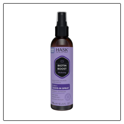 HASK Biotin 5-in-1 leave in spray 175 Milliliter HASK Biotin 5-in-1 leave in spray 175 Milliliter