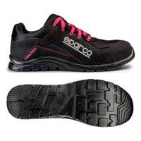 Veiligheidsschoenen Sparco Practice Zwart Roze - Maat: 43