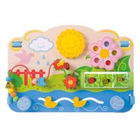 Bigjigs houten activiteitenbord bloem