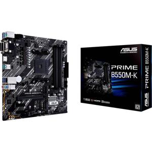 Asus PRIME B550M-K Moederbord Socket AMD AM4 Vormfactor Micro-ATX Moederbord chipset AMD® B550