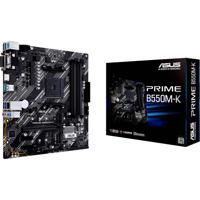 Asus PRIME B550M-K Moederbord Socket AMD AM4 Vormfactor Micro-ATX Moederbord chipset AMD® B550 - thumbnail