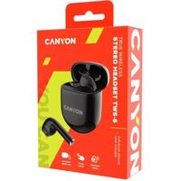 Canyon CNS-TWS6B hoofdtelefoon/headset Hoofdtelefoons True Wireless Stereo (TWS) oorhaak Gesprekken/