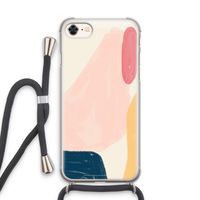 Saturday Flow: iPhone 7 Transparant Hoesje met koord