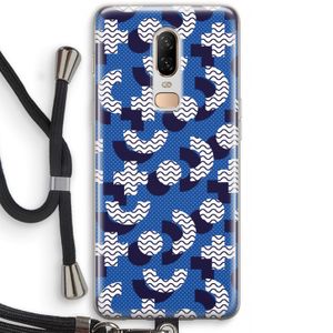 8-bit N°5: OnePlus 6 Transparant Hoesje met koord