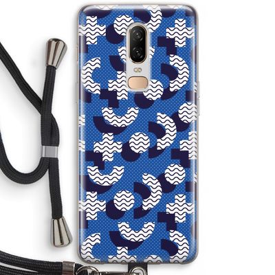 8-bit N°5: OnePlus 6 Transparant Hoesje met koord