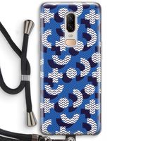 8-bit N°5: OnePlus 6 Transparant Hoesje met koord