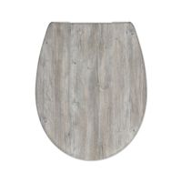 Toiletzitting Cedo Ponderosa Pine Softclose Houtlook Grijs Cedo