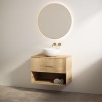Badmeubelset Best Design Rigatti 78 cm Halifax + Halifax Blad Badmeubelset Best Design Rigatti 78 cm Halifax + Halifax Blad