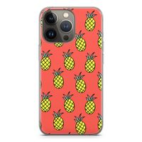 Ananas: iPhone 13 Pro Transparant Hoesje