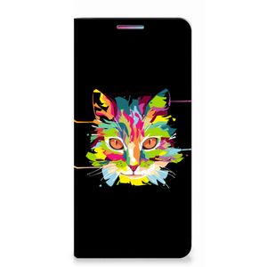 Motorola Moto G60s Magnet Case Cat Color