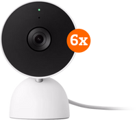 Google Nest Cam Indoor Wired 6-pack