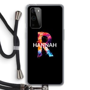Abstract Spectrum: OnePlus 9 Pro Transparant Hoesje met koord