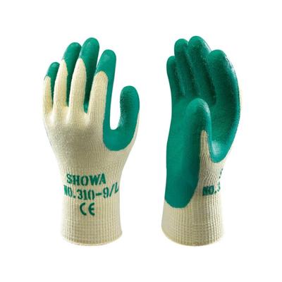 Showa werkhandschoenen - Grip 310 - latex/groene palm - maat XXL/11