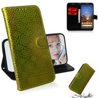 Voor Google pixel 3A effen kleur kleurrijke magnetische Buckle horizontale Flip PU lederen draagtas met houder & kaartsleuven & portemonnee & Lanyard
