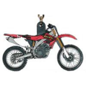 Sleutelhanger Honda CRF450'02/03 Rood