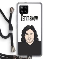 Let It Snow: Samsung Galaxy A42 5G Transparant Hoesje met koord