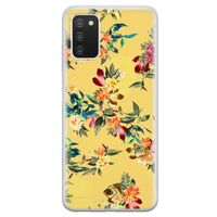 Samsung Galaxy A03s siliconen hoesje - Floral days