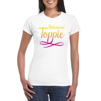 Helemaal Toppie t-shirt wit dames