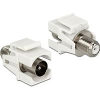 Delock 86335 Keystone-module IEC male > F female wit