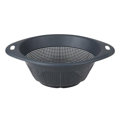 Urban Living Keuken vergiet Liberty - donkerblauw - Dia 30 cm - vergiet voor voedsel - Kunststof
