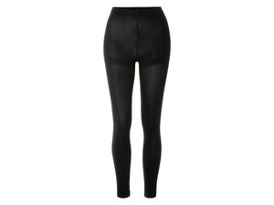 esmara Dames Thermo-Strumpfhose / Thermo-Leggings, blickdicht kann ins Niederländische übersetzt werden als: **Dames Thermo-legging, ondoorzichtig** (M (40/42), zwarte legging)
