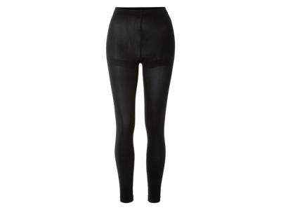 esmara Dames Thermo-Strumpfhose / Thermo-Leggings, blickdicht kann ins Niederländische übersetzt werden als: **Dames Thermo-legging, ondoorzichtig** (M (40/42), zwarte legging)