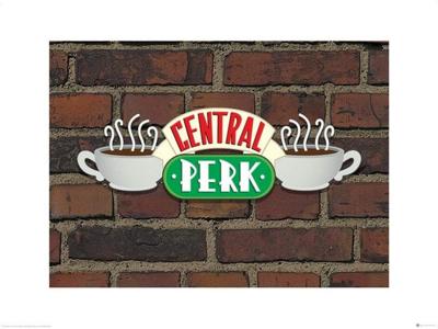 Kunstdruk Friends Central Perk Sign 60x80cm