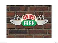 Kunstdruk Friends Central Perk Sign 60x80cm