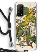 Carolinaparkiet: Xiaomi Mi 10T 5G Transparant Hoesje met koord