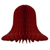 Kerstklokken lampionnen - donkerrood - 30 x 30 cm - Kerstversiering - Papier Kerstklokken lampionnen - donkerrood - 30 x 30 cm - Kerstversiering - Papier