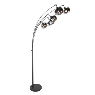 Steinhauer Zwarte vloerlampTenebris 5-lichts - 4214ZW