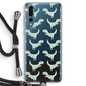 Dinos: Huawei P20 Pro Transparant Hoesje met koord