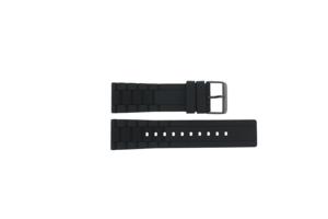 Horlogeband Hugo Boss HB-221-1-34-2625 / HO659302527 Rubber Zwart 24mm
