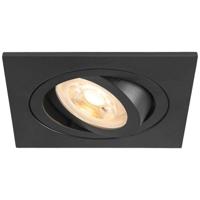 SLV 1007378 NEW TRIA 75 Inbouwlamp LED GU10 Zwart - thumbnail