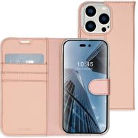 Accezz Wallet Case voor Apple iPhone 14 Pro Telefoonhoesje Roze