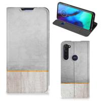 Motorola Moto G Pro Book | Wallet Case | Wood Concrete