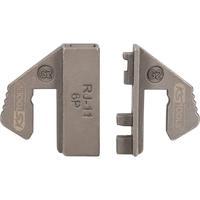 KS Tools 115.1423 Krimpinzet voor niet-afgeschermde we-stekkers 6P2K, 6P4K / RJ11, 6P6K / RJ12