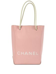 CHANEL Pre-Owned sac cabas à logo appliqué (2008) - Rose